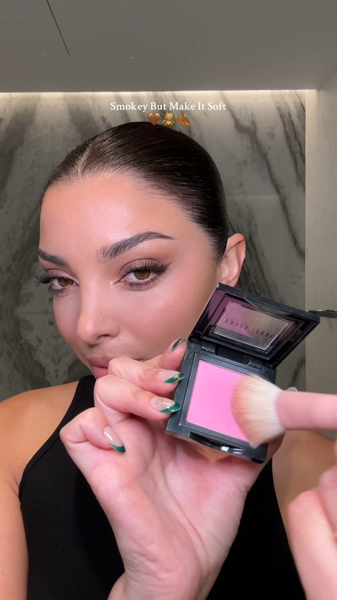 Smokey eyes but make it soft! 🤎 

@toofaced Born This way - Sunset Stripped Palette
@ienvylashes_official Press on Lashes
@maccosmetics Extended Play Gigablack Lash Mascara.
@hourglasscosmetics Vanish Airbrush Concealer 
@hudabeauty Cotton Candy Liquid Blush
@essence_cosmetics Lash Princess Brown Eyeliner.
@bobbibrown Powder Blush - Pale Pink.
@politesocietybeauty Cabana Club Bronzer.
@charlottetilbury Airbrush Pressed powder. 
@hudabeauty Easy Bake Setting Spray. 

#LTKFindsUnder100 #LTKGiftGuide #LTKBeauty