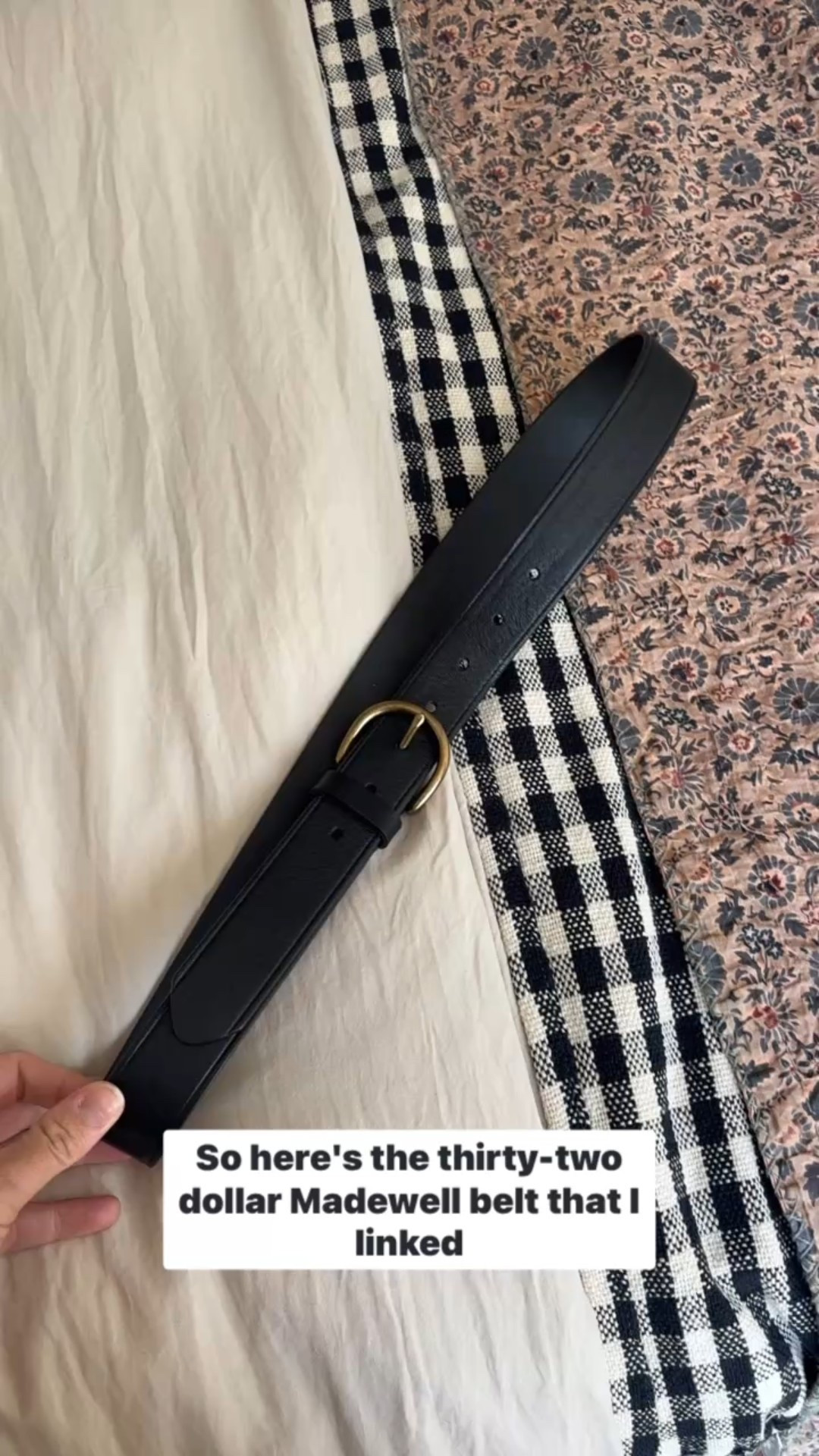 I’ve been wearing this Madewell Medium Perfect Leather Belt non-stop lately—and I totally get why it’s called “perfect.” It’s that one simple, timeless accessory that instantly pulls an outfit together without trying too hard. The classic buckle, the soft-but-sturdy leather, and the minimal design make it a staple I reach for daily. Right now it’s on sale for $32 (such a great price for real leather), and it goes with everything from jeans to trousers to dresses.

If you're into minimalist fashion, capsule wardrobes, or just looking for an everyday belt that feels elevated without being fussy, this one is it. #MadewellStyle #MinimalistWardrobe #ClosetStaples 

#LTKSaleAlert #LTKWatchNow #LTKStyleTip