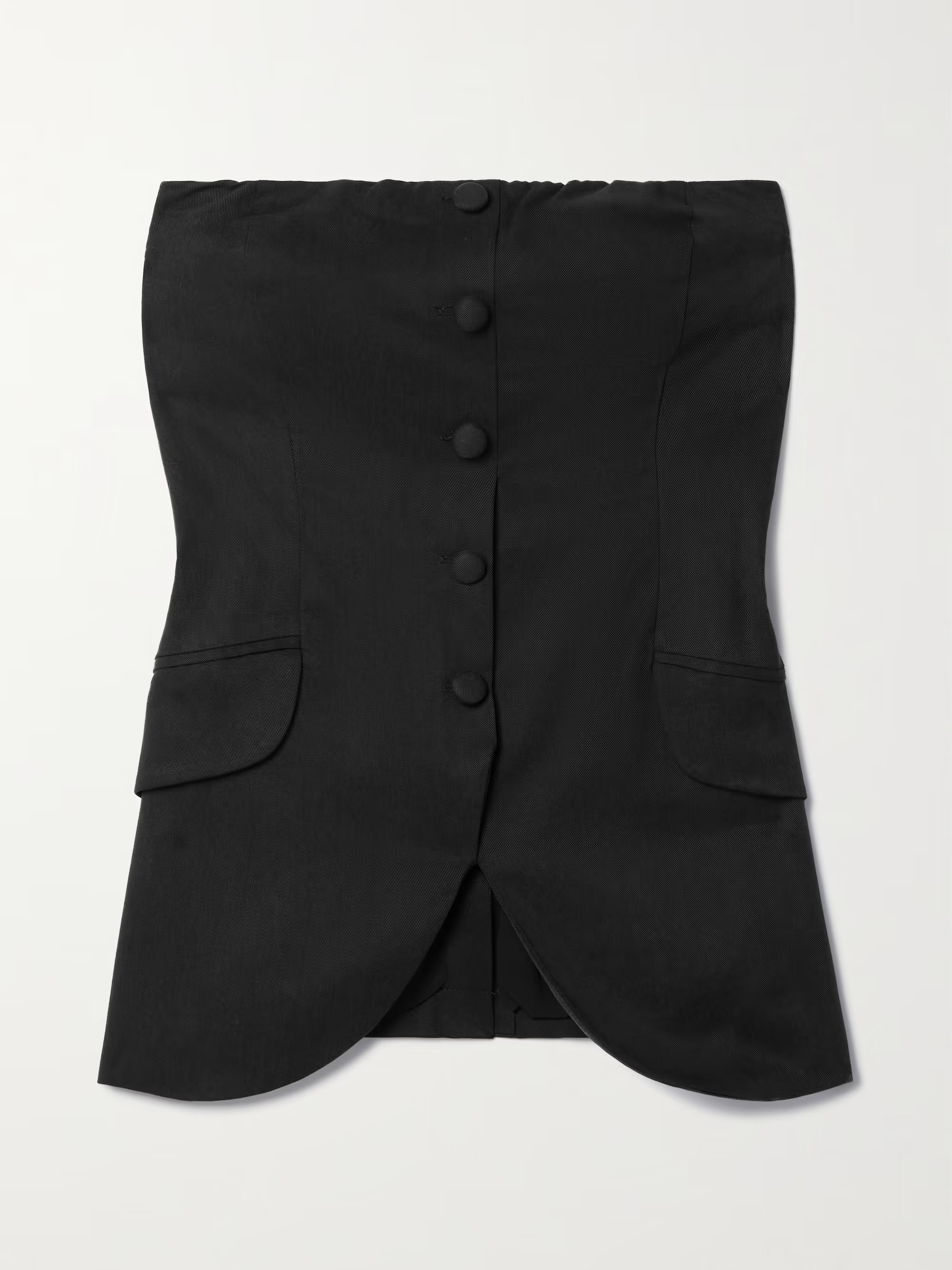 Tonya strapless TENCEL Lyocell top | NET-A-PORTER (US)