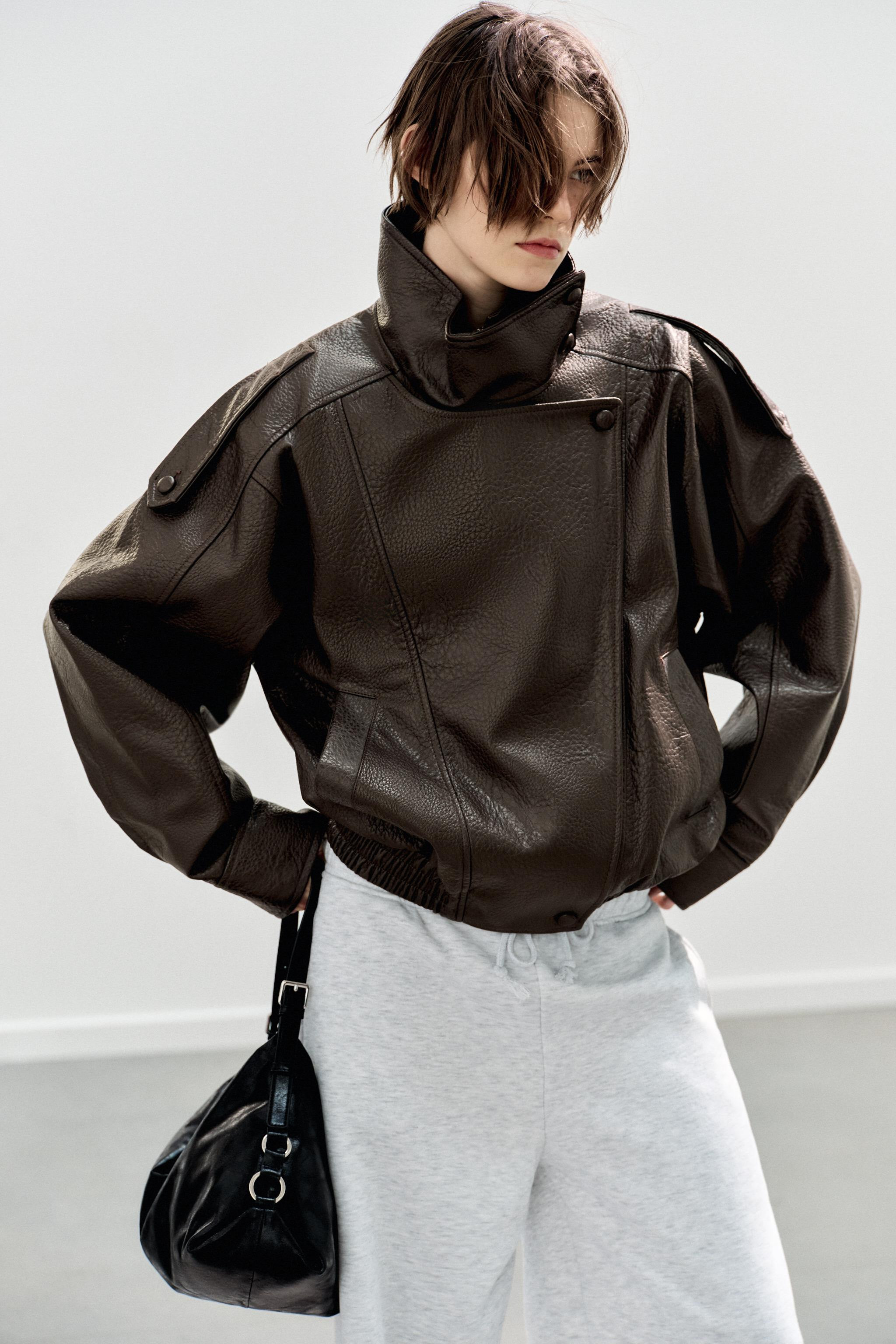 FAUX LEATHER JACKET | Zara US
