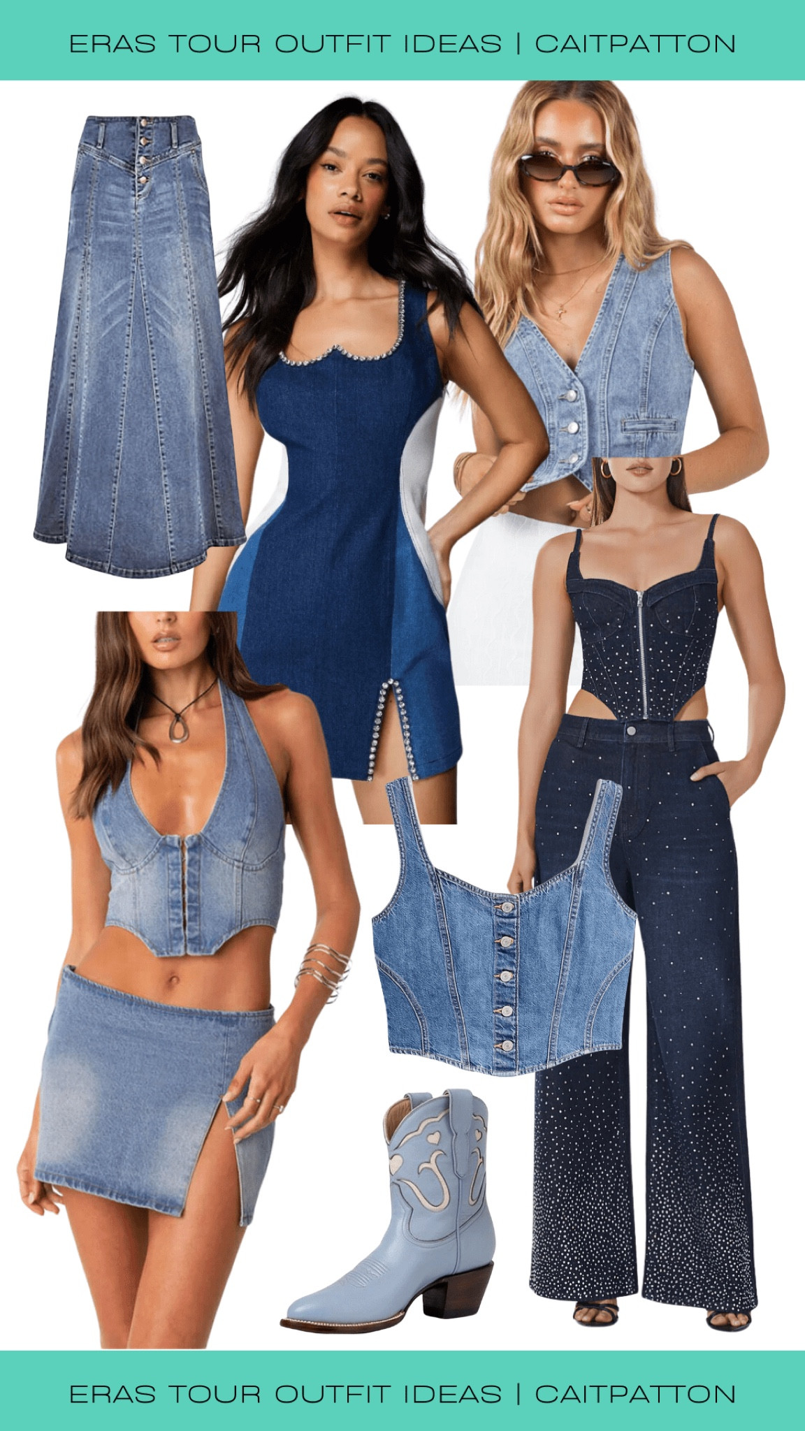 Denim outfits for the Eras Tour!

Denim dress; denim set, denim skirt, denim corset, denim tank, denim maxi skirt, denim mini skirt, denim boots, denim cowboy boots, Debut outfit idea, Eras Tour outfit idea, Eras Tour outfit, Eras Tour outfits, Debut outfits, Debut Eras outfit, Debut eras outfits, Debut eras tour outfit, debut eras tour outfits, Debut eras tour outfit ideas, debut eras tour outfit idea

#LTKsalealert #LTKstyletip #LTKshoecrush
