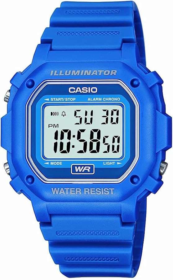 Casio F108WH Series | Men's Digital Watch | Illuminator | Water Resistant | LED Light | Daily Ala... | Amazon (US)