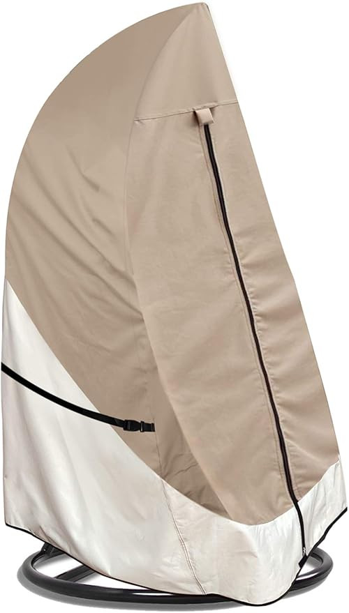 Porch Shield Patio Hanging Egg Chair Cover - Waterproof Outdoor Single Seat Wicker Swing Egg Chai... | Amazon (US)