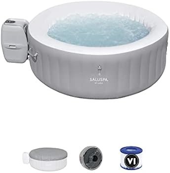 Bestway 1060038USX21 SaluSpa 67"x26"/1.70m x 66cm St.Lucia AirJet Spas & Accessories, Gray | Amazon (US)