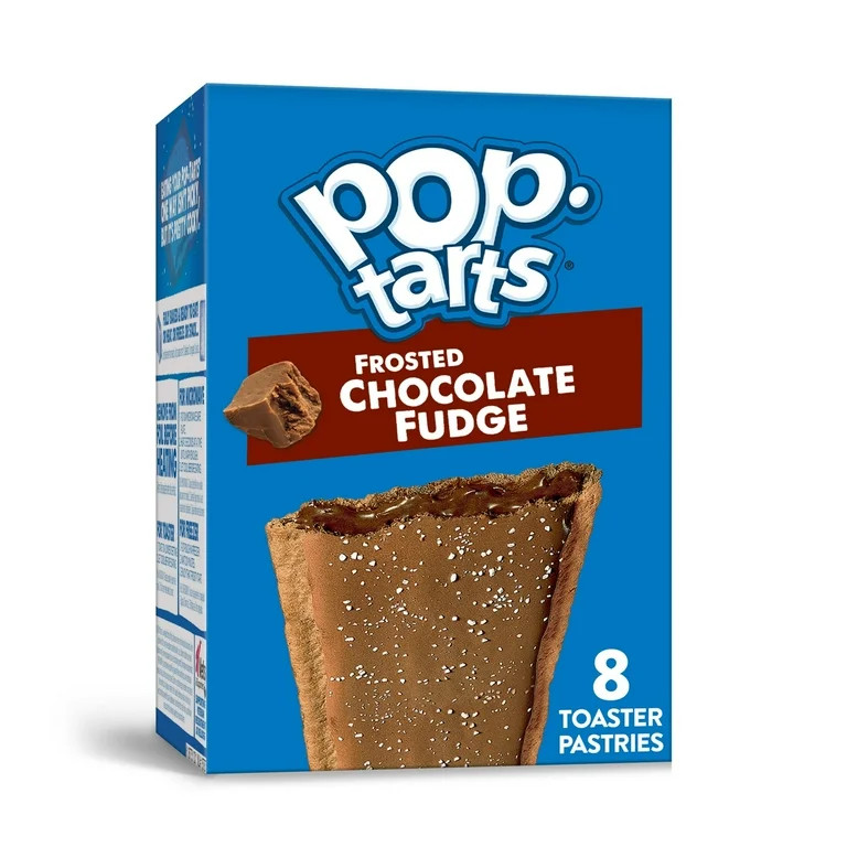 Pop-Tarts Frosted Chocolate Fudge Toaster Pastries, Breakfast Foods, Shelf-Stable, 13.5 oz (8 Cou... | Walmart (US)