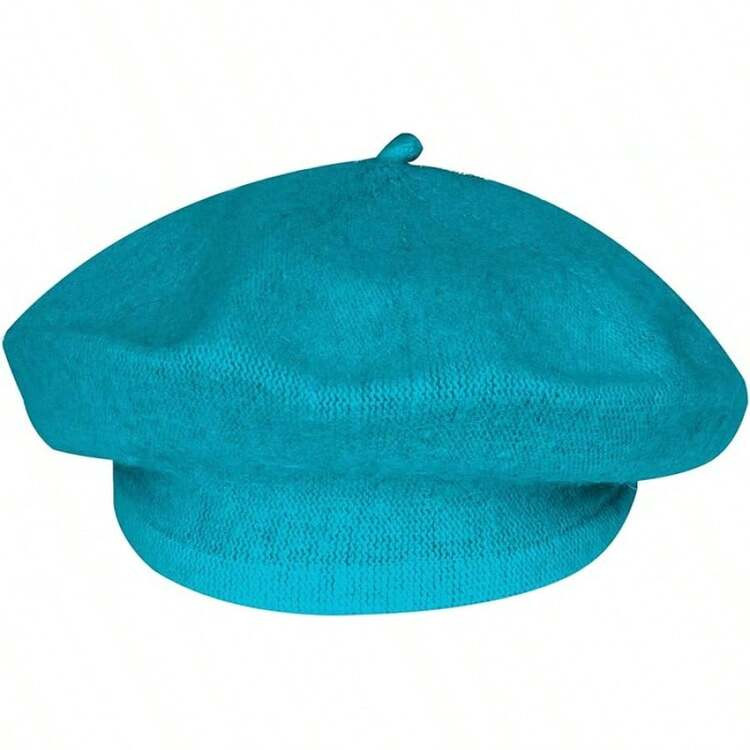 French Beret For Women & Girls, Classic Solid Color Stretchable Hat, Vintage Style Beanie Cap, Affordable | SHEIN