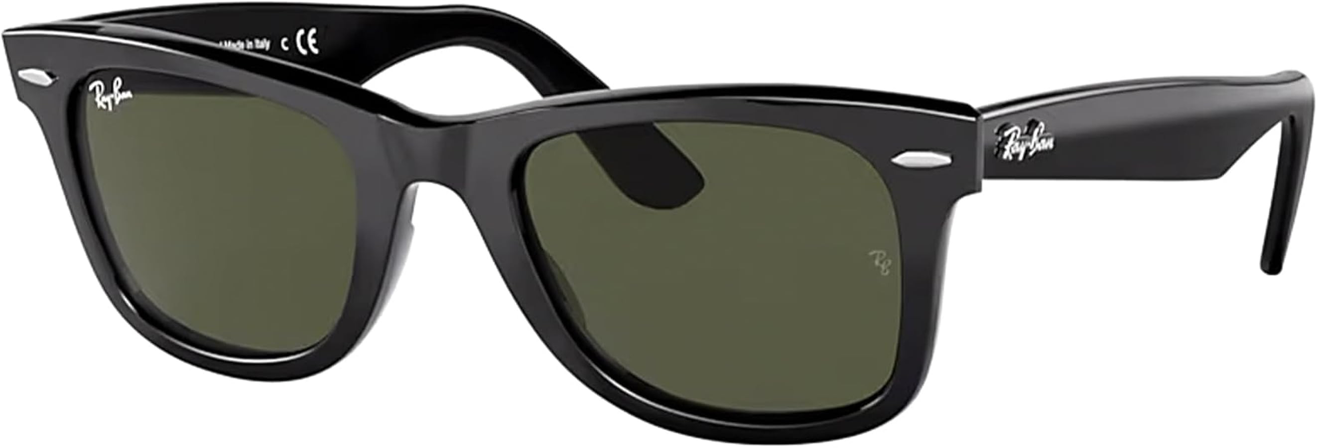 Ray-Ban RB2140 WAYFARER Square Sunglasses For Men For Women+ BUNDLE with Designer iWear Eyewear C... | Amazon (US)