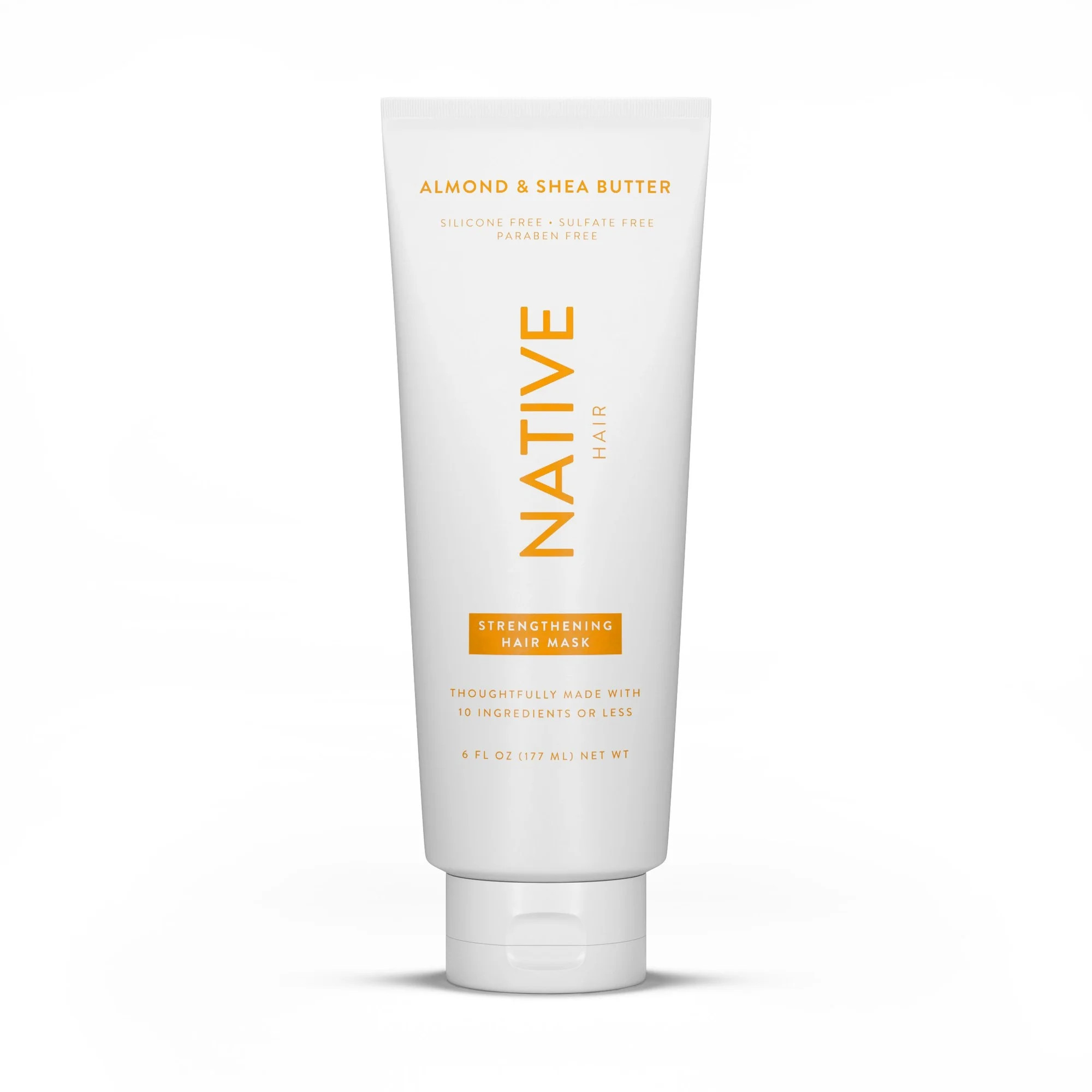 Native Strengthening Hair Mask, Almond & Shea Butter, Sulfate & Paraben Free, 6 oz | Walmart (US)