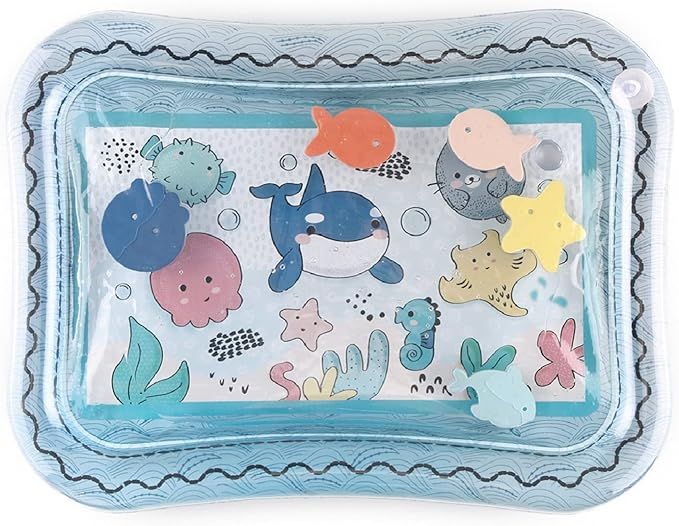 The Peanutshell Sealife Water Play Mat | Inflatable Sensory Development Toy & Tummy Time Mat | Amazon (US)