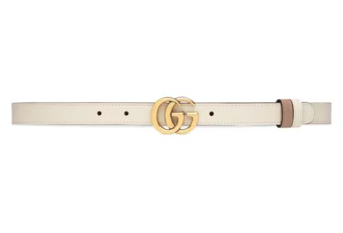 Gucci GG Marmont reversible thin belt | Gucci (US)