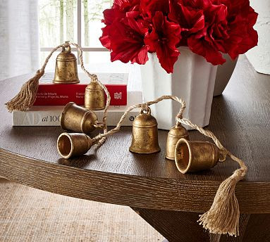 Golden Bell Garland | Pottery Barn (US)