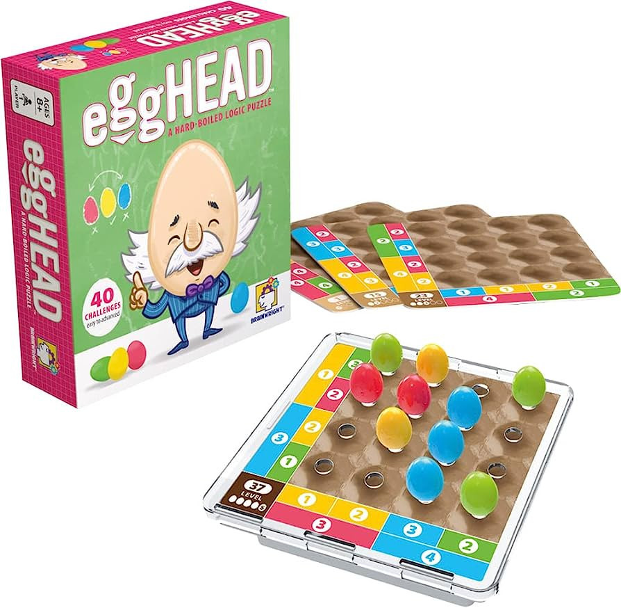 Brainwright Egghead - A Hard-Boiled Logic Puzzle | Amazon (US)