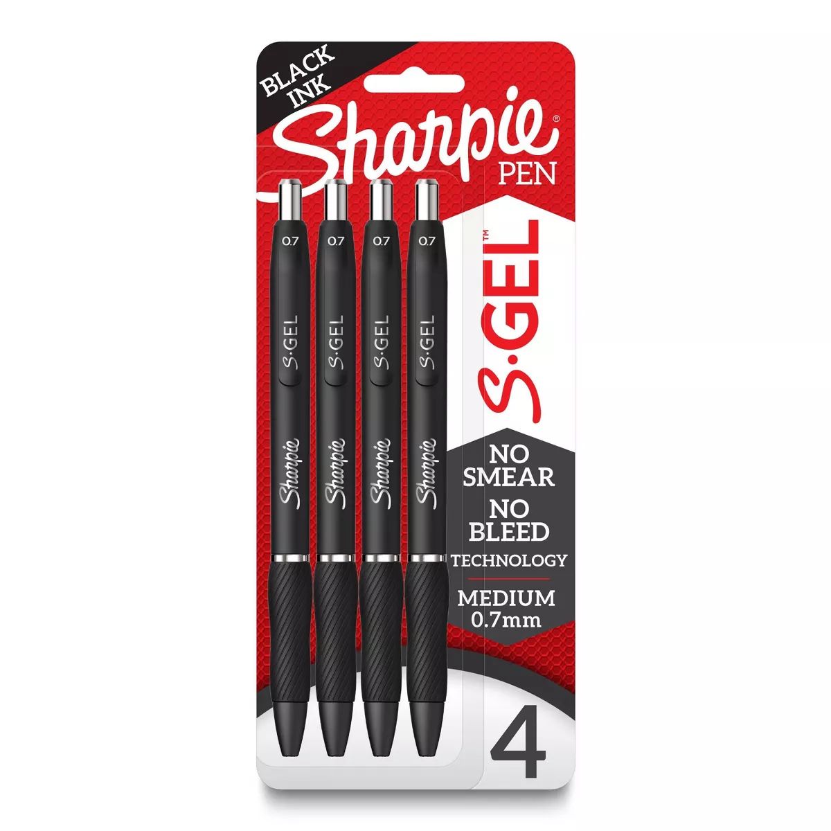 Sharpie Gel Pens S-Gel 0.7mm Black | Target