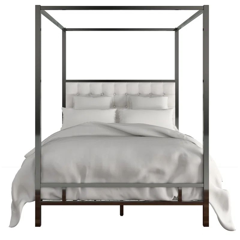 Alek Upholstered Canopy Bed | Wayfair North America