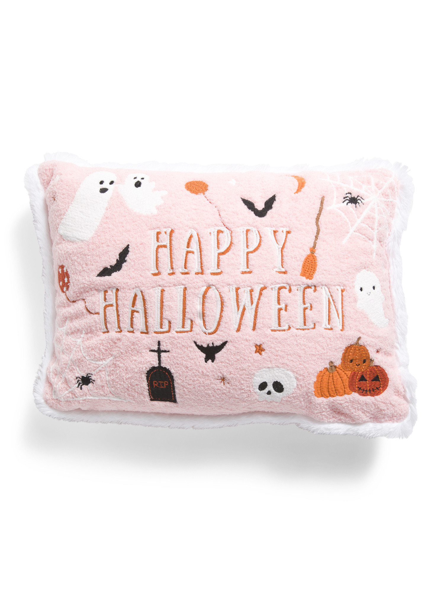 14x20 Knit Happy Halloween Icons Oblong Pillow | Throw Pillows | Marshalls | Marshalls