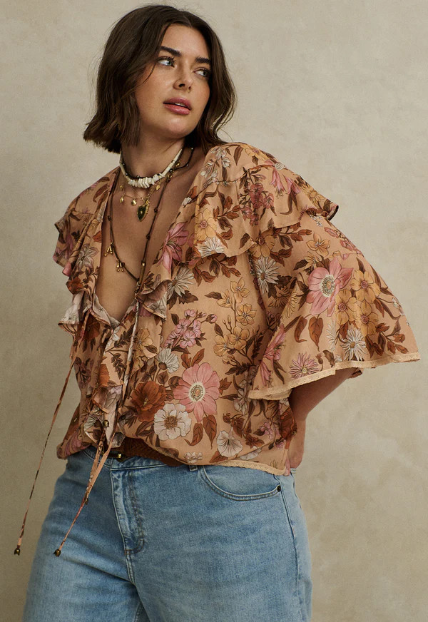 Stealing Beauty Short Sleeve Blouse | Spell Designs (Australia & New Zealand)