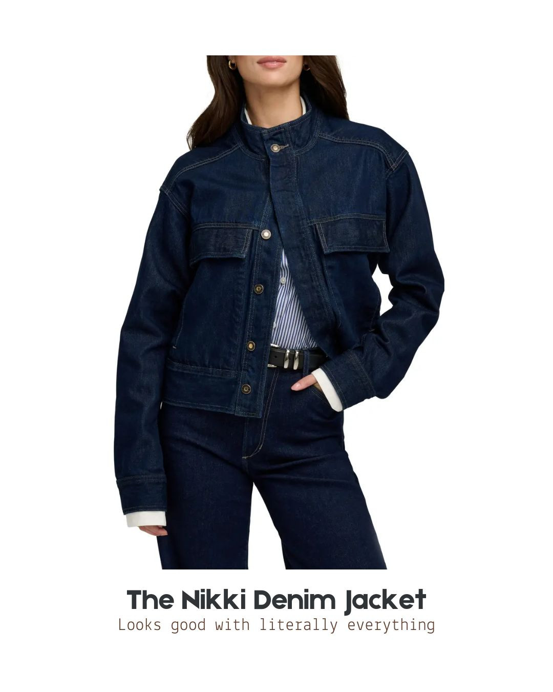 Layer your outfits in timeless style 💙✨ with the Nikki Denim Jacket! This versatile wardrobe staple pairs effortlessly with dresses, leggings, and jeans, making it the perfect piece for every season. Grab it while it's on Nordstrom Sale!

#NordstromSale #DenimJacket #FavoriteDaughter #WardrobeStaples #FashionFinds #LTKFashion #LTKFinds #MustHave #CasualStyle #Layering #OOTD #EverydayFashion #DenimStyle #ClosetEssentials #SaleFinds #FashionDeals #TimelessStyle #EverydayOutfit #FallFashion #StyleInspo 

 