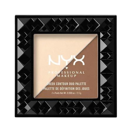 NYX Professional Makeup Cheek Contour Duo Palette, Double Date | Walmart (US)