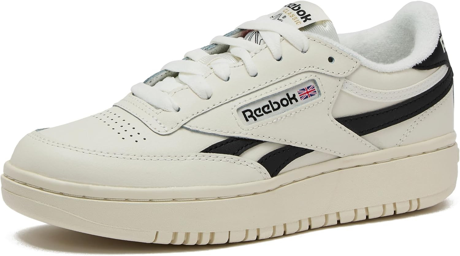 Reebok Womens Club C Double Revenge Platform Tennis Shoes for Women, Fashion Womens Sneakers | Amazon (US)