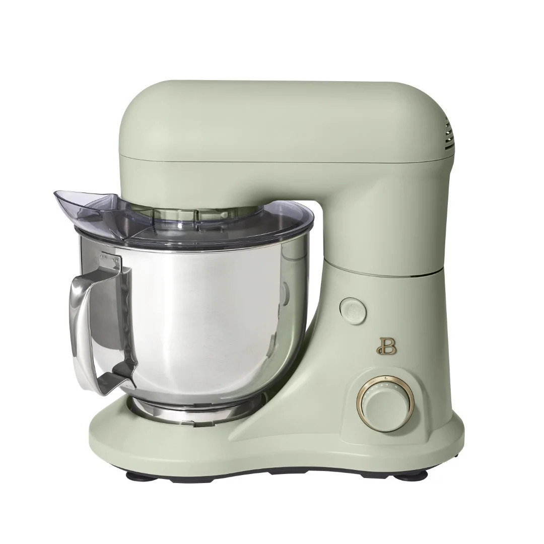 Beautiful 5.3 Qt Stand Mixer, Lightweight & Powerful with Tilt-Head, Sage Green by Drew Barrymore | Walmart (US)