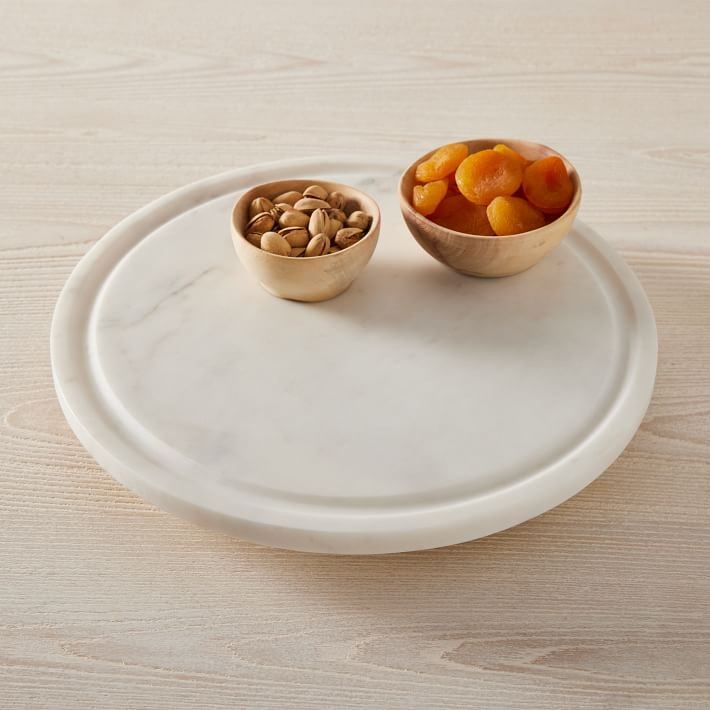 Madison Marble Lazy Susan | West Elm (US)