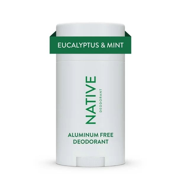 Native Natural Deodorant, Eucalyptus & Mint, Aluminum Free, 2.65 oz | Walmart (US)