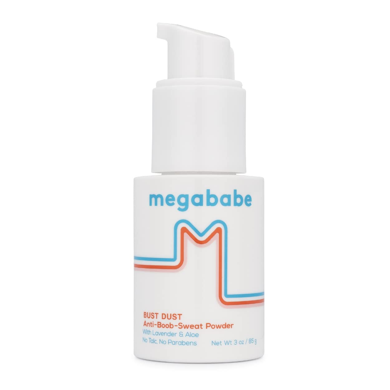 Megababe Sweat Absorbing Body Powder - Bust Dust | with Applicator Pump | Talc-Free, All Natural ... | Amazon (US)