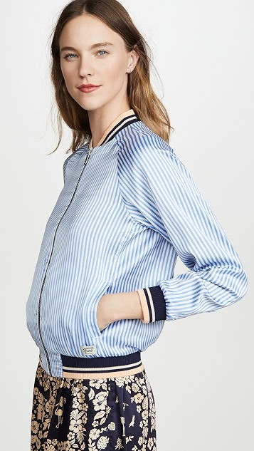 Printed Reversible Bomber Jacket | Shopbop