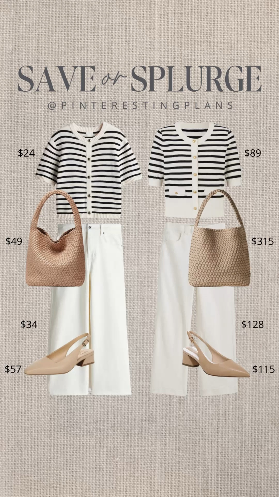 Save or splurge spring outfit. Spring business casual outfit.

#LTKItBag #LTKWorkwear #LTKFindsUnder50