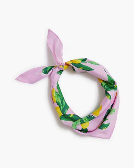 Lemon print scarf 

#LTKfindsunder50 #LTKSeasonal #LTKstyletip