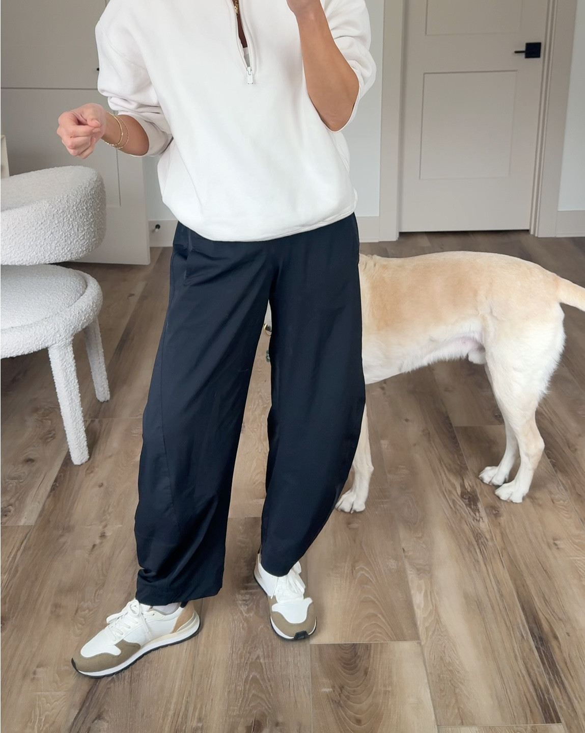 Wearing 4/regular pants (sized up one), small sweatshirt, XS tank, sneakers tts

#LTKootd #LTKTravel #LTKOver40