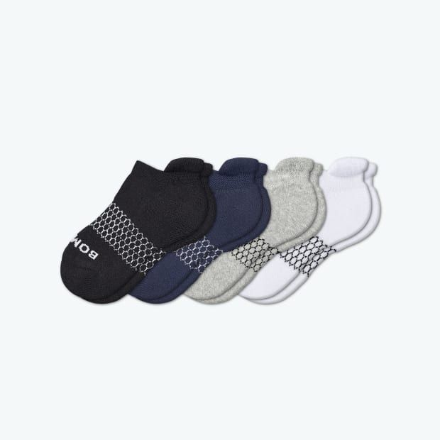 Youth Solids Ankle Sock 4-Pack | Bombas Socks