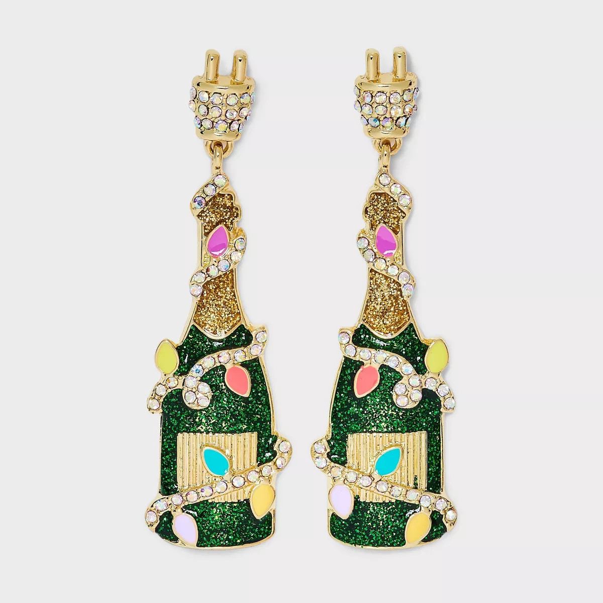 SUGARFIX by BaubleBar "Pop That Present" Drop Earrings - Green | Target