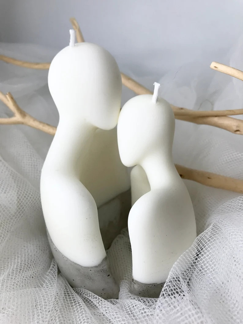 All My Love Concrete Candles Soy Wax Home Decor Valentines | Etsy | Etsy (US)