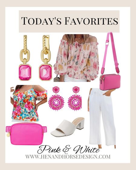 White & Pink!

#LTKStyleTip #LTKSaleAlert #LTKFindsUnder100