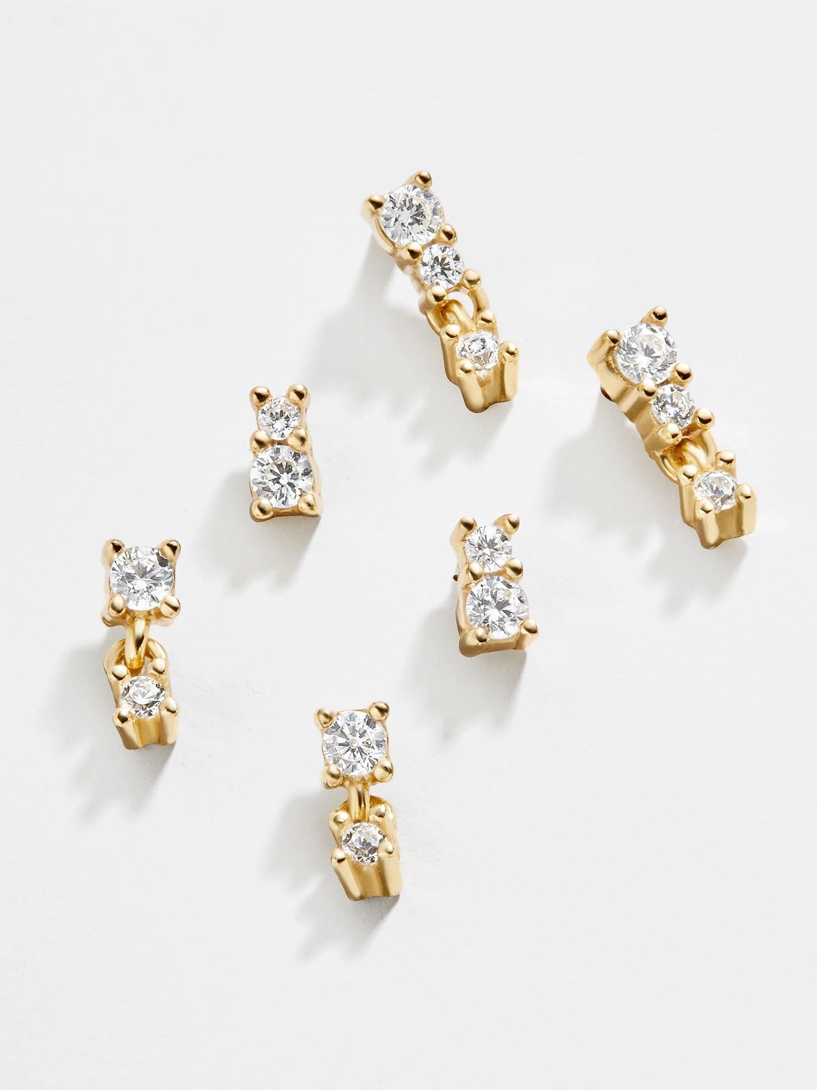 Lillian 18K Gold Earring Set | BaubleBar (US)
