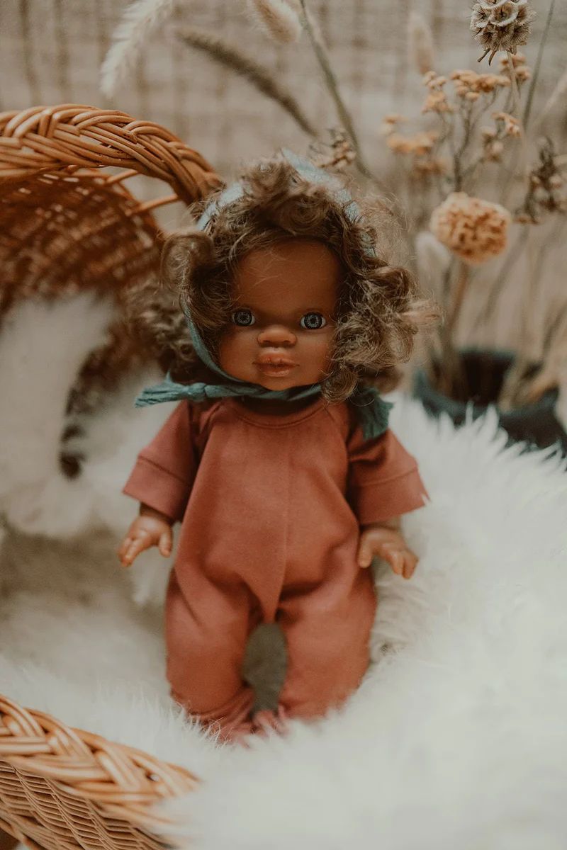 Minikane Charlie Baby Girl Doll | Bohemian Mama