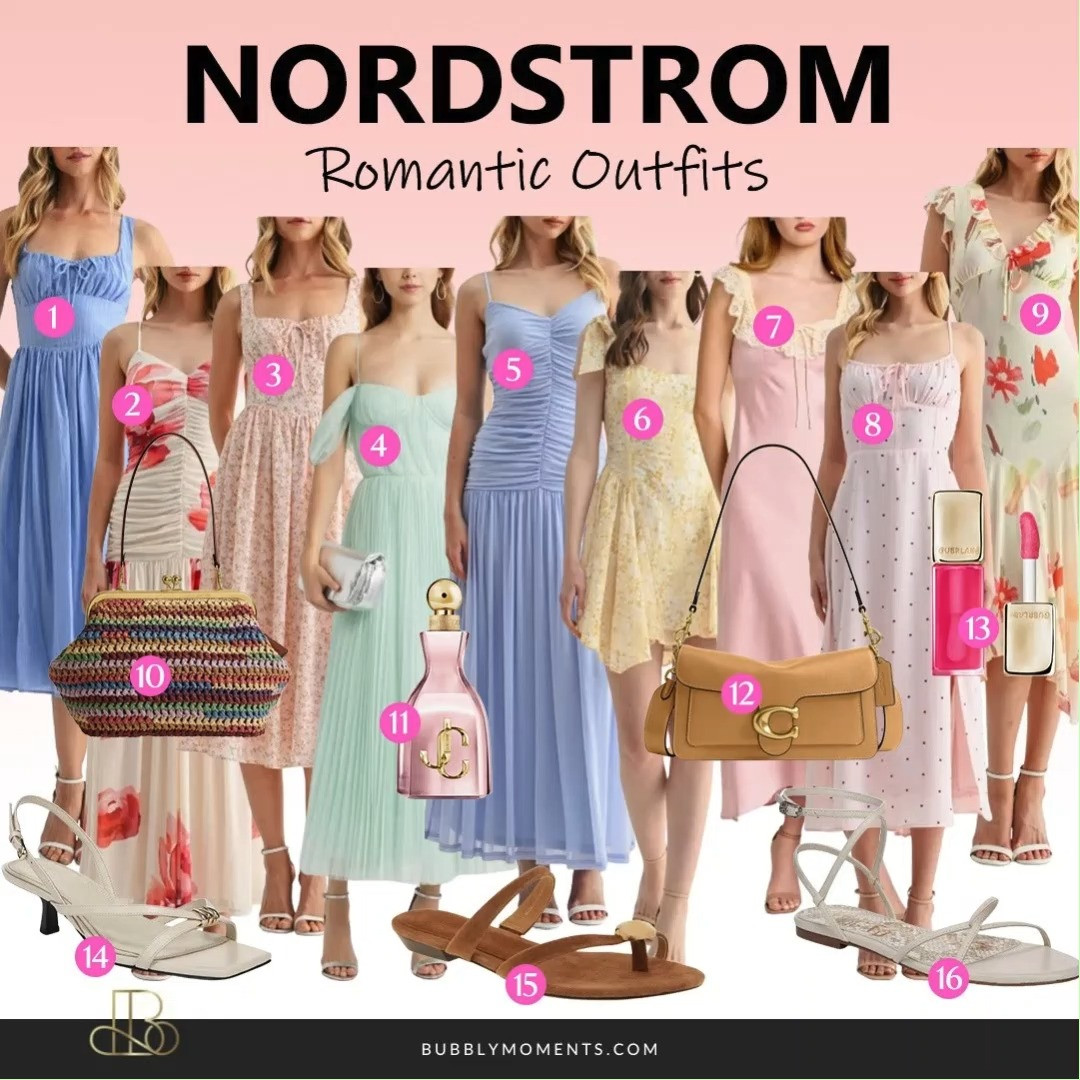 Step into your soft, romantic era with these effortlessly feminine outfit ideas that feel straight out of a daydream 💕 Think flowy dresses, delicate fabrics, lace details, and flattering silhouettes that move beautifully with you. Whether you’re dressing for a brunch date, a sunset stroll, or a special occasion, these looks are all about embracing elegance with a modern, wearable twist. Pair them with dainty accessories, soft curls, and neutral heels for that timeless, polished finish. These Nordstrom finds are perfect for creating outfits that feel light, graceful, and endlessly romantic. Save this for your next style inspo and tap to shop your favorite looks that will have you feeling confident, chic, and effortlessly pretty all season long ✨
#LTKootd #LTKStyle #LTKFinds #LTKFashion #RomanticStyle #FeminineFashion #SoftGirlStyle #DateNightOutfit #SpringOutfits #SummerStyle #NordstromFinds #OutfitInspo #StyleInspo #ChicStyle #ElegantLooks #WomensFashion #OOTDInspo #FloralDress #LaceDetails #NeutralStyle #ClassicStyle #TrendingNow #FashionFinds #StyleGoals #ModernFeminine #PrettyOutfits 

 
