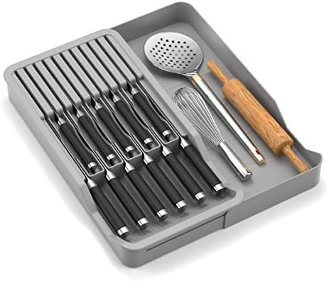 In Drawer Knife Block | Amazon Kitchen, Knife Drawer Organizer | Storage Tray | Expandable | Amazon (US)