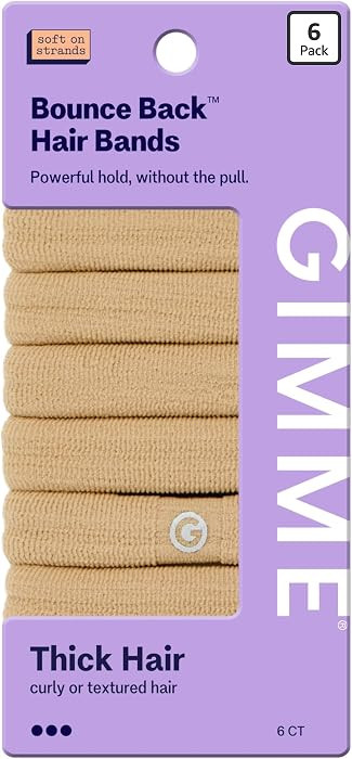 Gimme Beauty Thick Hair Extra Stretch Bands - Patent-Pending Design for Maximum Hold - Premium Ti... | Amazon (US)