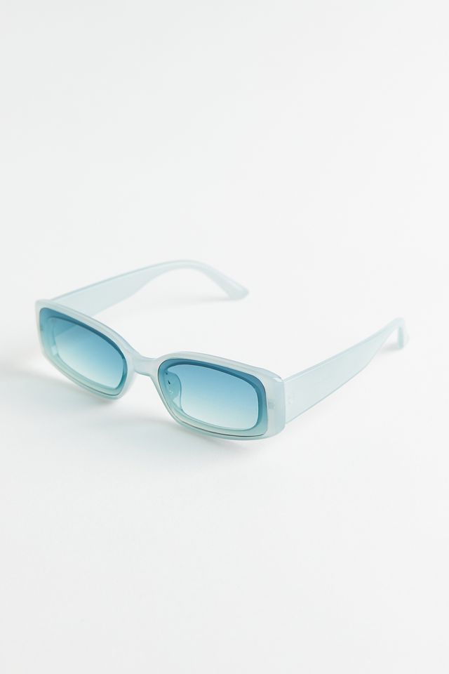 Grace Plastic Rectangle Sunglasses | Urban Outfitters (US and RoW)