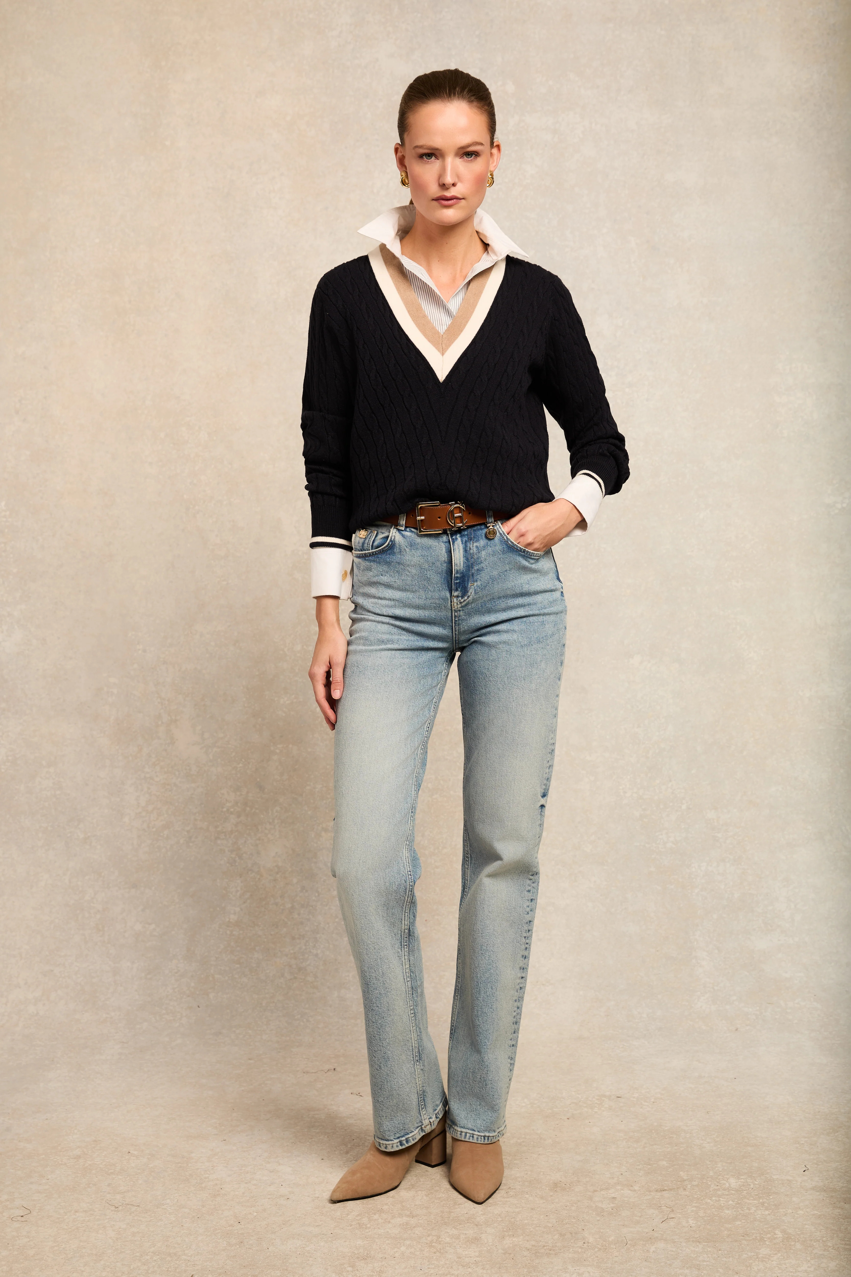 Classic Straight Jean (Vintage Indigo) | Holland Cooper