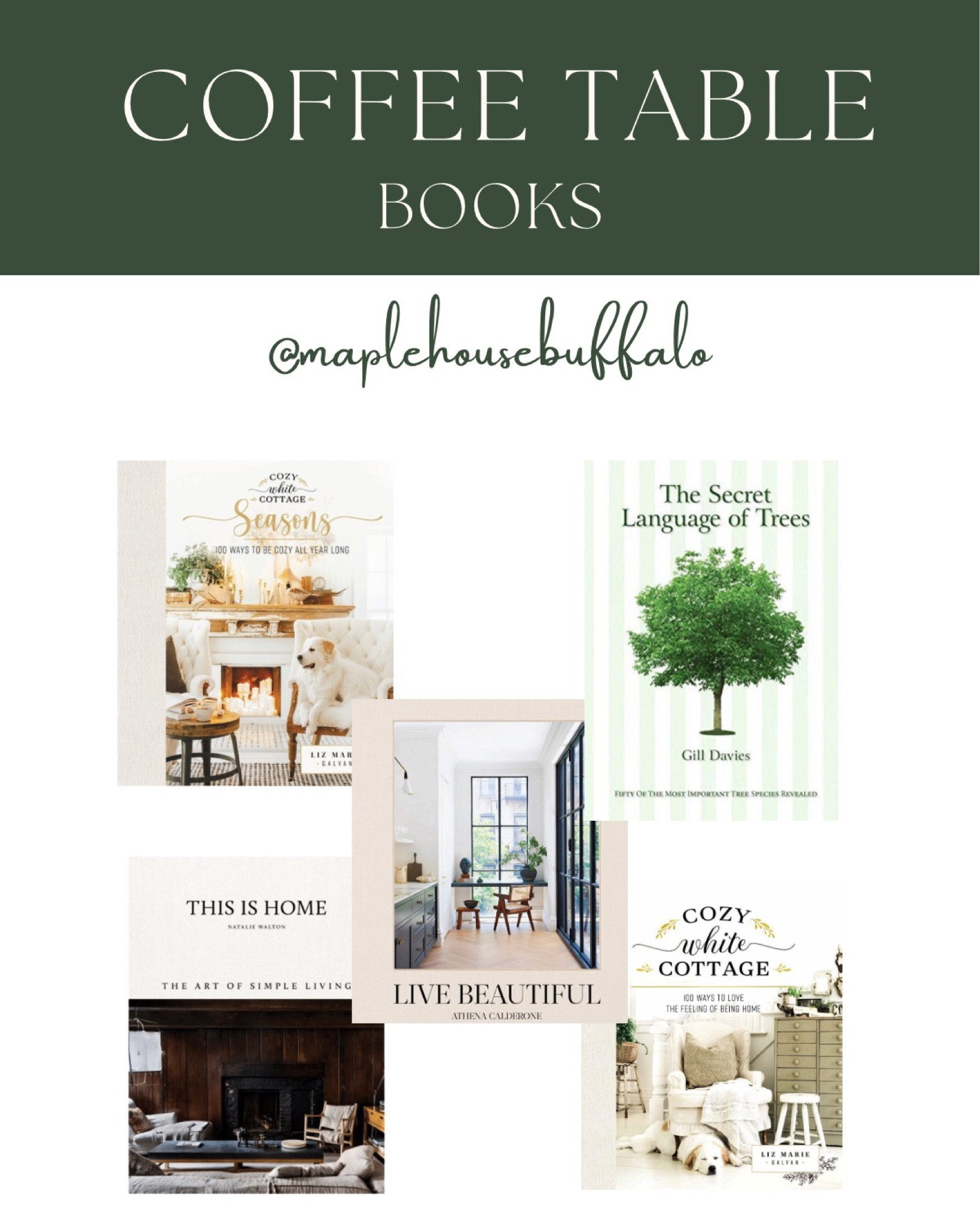 Coffee table books, interior styling books, interior design, trees, cozy home, shelf styling 

#LTKFind #LTKstyletip #LTKhome