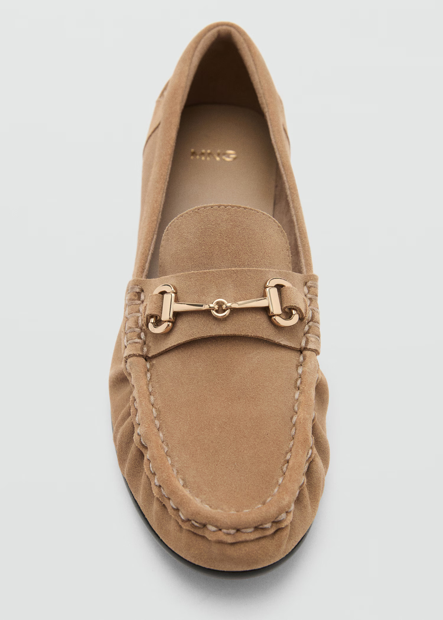 Suede moccasins with buckle | Mango (US/MX/AU)