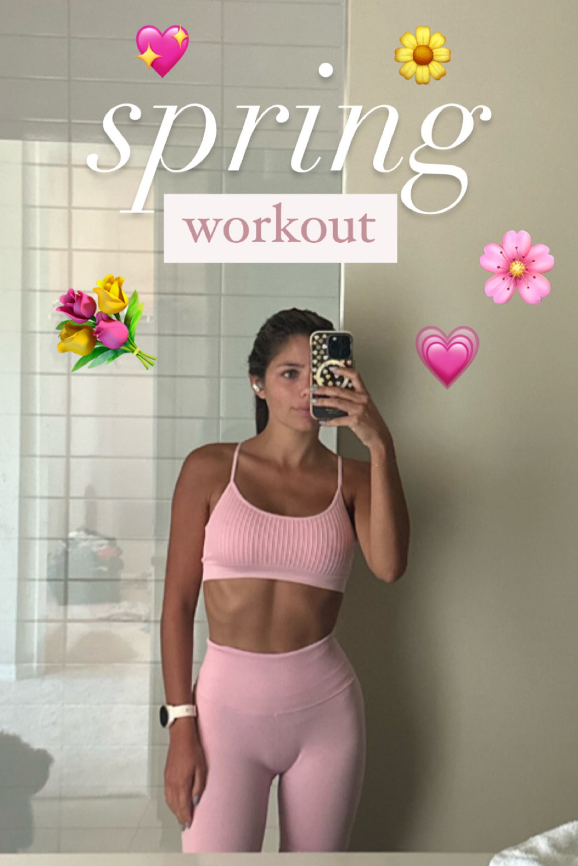 Comfy & cute workout set for spring! 

#LTKunder50 #LTKstyletip #LTKSeasonal