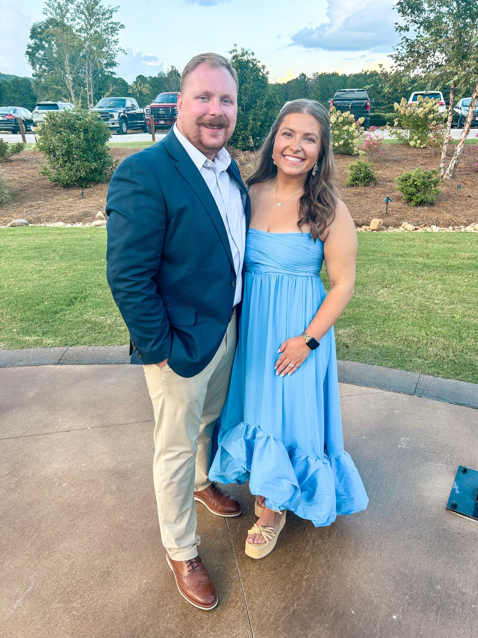 Wedding guest dress💙 the same color is no longer available 

#LTKWedding #LTKPetite