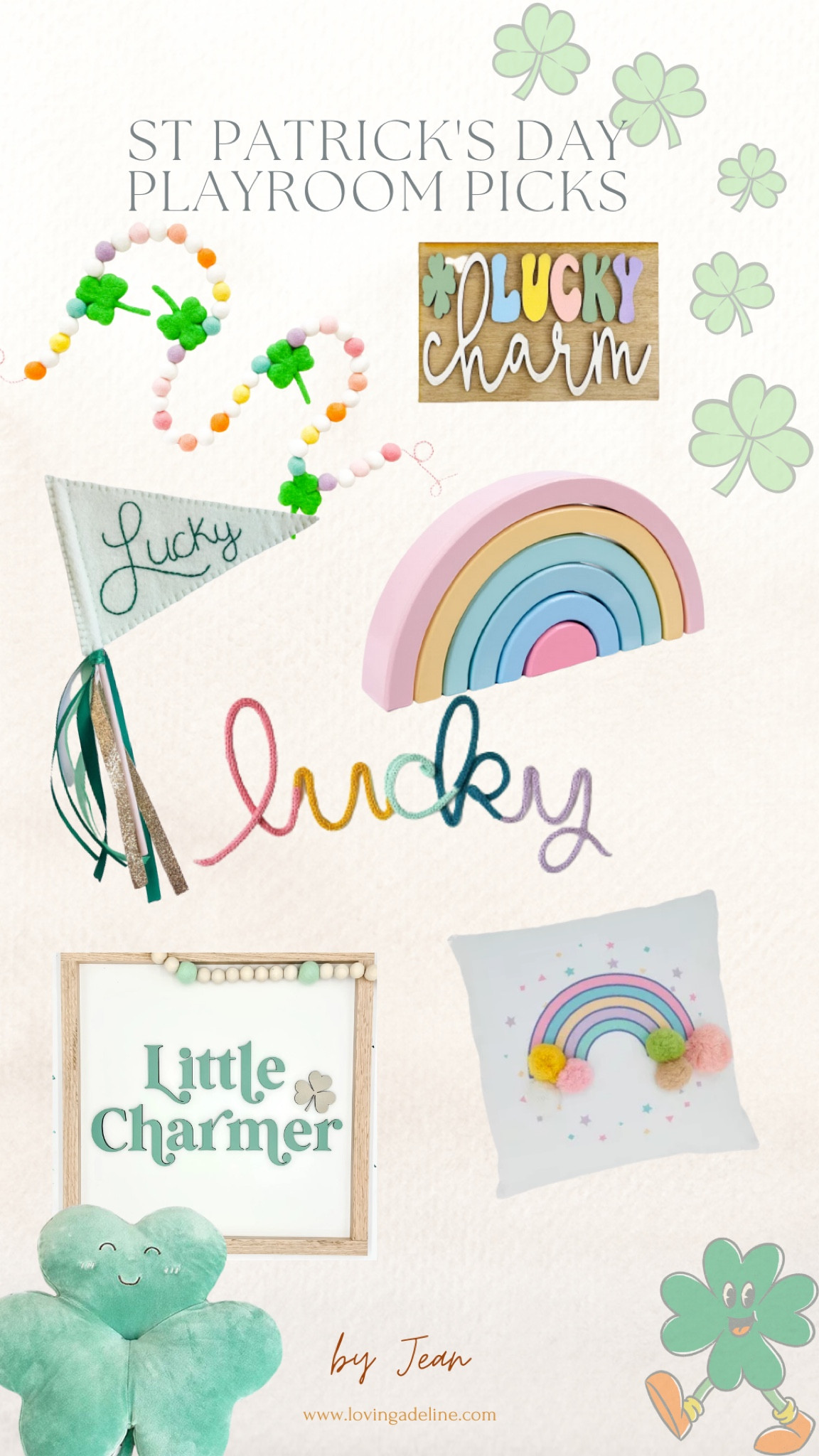 St. Patrick’s day decor / kids decor / playroom / shelfie

#LTKSeasonal #LTKkids #LTKfamily