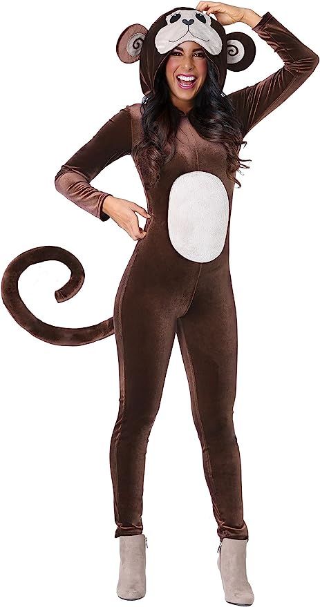 Women's Jumpsuit Monkey Around Costume | Amazon (US)