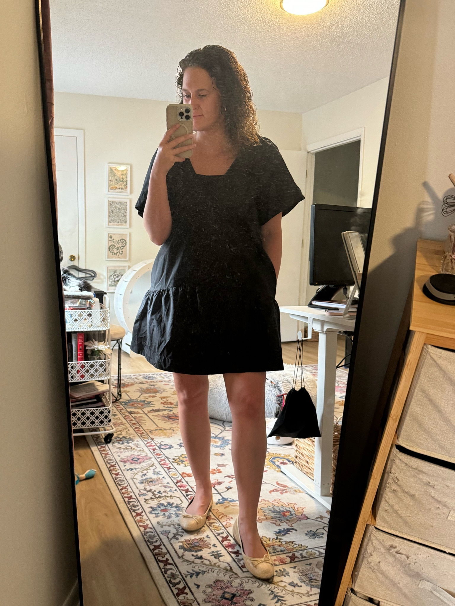 Target sundress - currently 20% off! Perfect for work, summer days, fall transition, or really anything. Lots of color options! #target #summer #fall #crownandivy #balletflats

#LTKWorkwear #LTKStyleTip #LTKSaleAlert