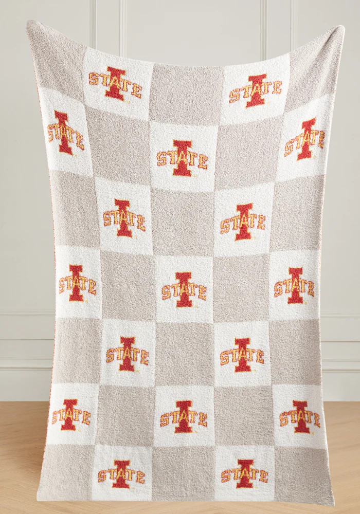 College Buttery Blanket- Neutral- (33 Teams offered) | The Styled Collection